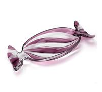 Christmas Platter Dish, Glass Candy Platter Serving Dessert Plates Christmas Dinnerware Tray Decorative Plates for Xmas Holiday Party Favor, Dark Purple, Small