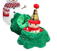 Christmas Plush Doll - Cute Tree Home, Santa Claus Stuffed, Holiday Decor Toy, Adults Kids Room Accessory, Office Dorm Ornament | Brings Joyful Cheer Fun And Festive To Bedroom Apartment