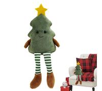 Christmas Plush - Plush Fabric | Little Star with Long Legs and Tree Decor | Soft Gift, Perfect for Sofa, Bedroom and Nursery Decoration