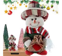 Christmas Plush, Plush Toy - Retro Doll Decoration - Party Supplies Holiday Home Decorations, Cute Cartoon Plush Doll with Apron