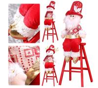 Christmas Plush Reindeer Stuffed Animal for Adults Boy Girl (B)