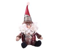 Christmas Plush Toy - Santa Plush, Cute Santa Snowman Deer Shaped Doll For Kids, Soft Holiday Plushs Decoration, Cuddly Seasonal Stuffed Animal Gift, Eco-Friendly Plushs Material | Christmas Bedr