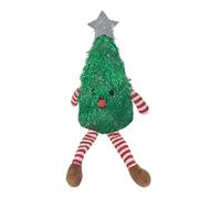 Christmas Plush Toys, Stuffed Tree Doll, Soft Festive Figures, Holiday Decoration Piece, Kid-Friendly Gift, for Desk Shelf Indoor Play Travel Fun 12.6x3.54 inches