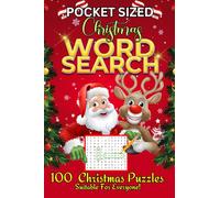 Christmas Pocket Sized Word Search Puzzle Book: Ideal for Travel, Commuting, Stocking Filler, Seasonal Party Favor