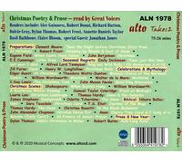 CHRISTMAS POETRY & PROSE-READ BY GREAT VOICES [11/19] NEW CD