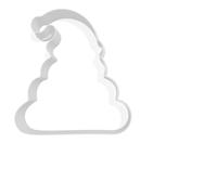 Christmas Poo Emoji Cookie Cutter - 3 Sizes