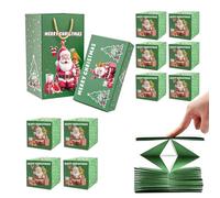 Christmas Pop Box, Merry Christmas Money Box as a Gift Idea - Festive Storage Box for Children Adults Birthday Friends Party