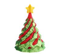 Christmas Pop Popet - 1.97x1.97x2.95 Inches 3D Printed Shaky Toy, Stackable Christmas Tree Toy with 3D Print, Stockings Fillers for Party Bags | For Boys, Boys