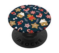Christmas Pop Socket for Phone Cute PopSockets Candy Cane PopSockets Adhesive PopGrip