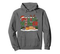 Christmas Postal Worker Holiday Mail Carrier Men Women Kids Pullover Hoodie