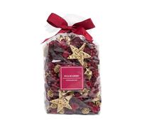Christmas Potpourri Scented Bag Home Fragrance Natural Dried Botanicals Ready to Gift - Long-Lasting Aroma for Bedroom, Wardrobe, Living Room (Fig & Mulberry)