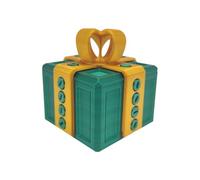 Christmas Prank Gift Box, Annoying Present Boxes, Annoying Gift Box Tabletop Ornament, Colorful 3D Printed Prank Decor, Interactive Desktop Artifact for Gifting & Decor