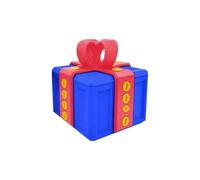 Christmas Prank Gift Box, Annoying Present Boxes, Annoying Gift Box Tabletop Ornament, Colorful 3D Printed Prank Decor, Interactive Desktop Artifact for Gifting & Decor