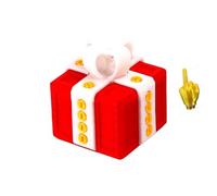 Christmas Prank Gift Box, Middle Finger Surprise Gift Box, Annoying Funny 3D Printed Screw Boxes, Annoying Boxes with Middle Finger, Stress Relief Prank Present for Friends Coworkers