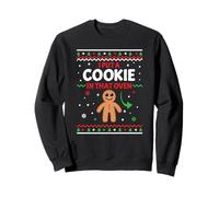 Christmas Pregnancy Announcement I Put A Cookie In That Oven Sweatshirt