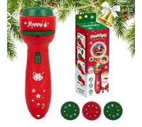 Christmas Projector Flashlight,Christmas Flashlight Projector,24 Model Christmas Light Image Projection | Holiday Projection Projection Flashlight, Outdoor Projection Flashlight, Toys Port