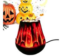 Christmas Projector Light - 10.6cmx10cm LED Flame Snowflake Projection Lamp