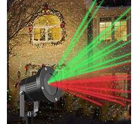 Christmas Projector Lights Holloween, Spot Starry Lights Red And Green, Outdoor, Garden Holiday Party Halloween Decoration Waterproof