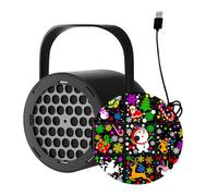 Christmas Projector Lights - LED Snowflake Pattern, Colorful Holiday Projection, Vibrant Festive Illumination for Garden Yard Patio Porch Wall Ceiling Bedroom Living Room, 3.78 x 3.66 x 4.13 Inches