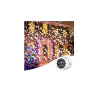 Christmas Projector Lights Outdoor,Landscape Rotating ProjectorLamp,Christmas LED Snowflake ProjectorLights,Waterproof Holiday Projector Outdoor Decor for Xmas New Year Holiday Party Patio Garden