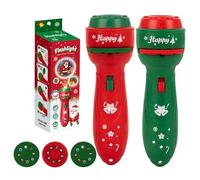 Christmas Projector Torch for Kids, 24 Patterns Projector Flashlight Toys, Flashlight Projectors Kids Sleep Story Light Torch, Christmas Flashlights Stocking Fillers & Ceiling Decor