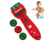 Christmas Projector Torch for Kids, Christmas Slide Projector Torch, with Realistic 24 Patterns Flashlight Projectors,Kids Sleep Story Projectors for Fun Christma Stocking Eve Box Fillers
