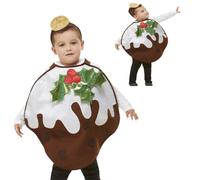 Christmas Pudding Childrens Nativity Play Fancy Dress Costume Xmas Boys Girls Gl