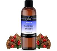 Christmas Pudding Fragrance Oils for Diffuser 100ml, Perfect for Candle Making, Soaps, Bath Bombs, Slime, Wax Melts, and Oils for Oil Burners - Aromatherapy Oil for Hair & Skin Care UK Made