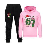 Christmas Pullover Matching Outfits Printed Orange Formal Wear Baby School Jumpers for Boys Baby's First Checkered Red Sweatshirt Kids Hat Mother and