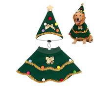 Christmas Puppy Clothes - Pet Christmas Tree Clothes, Puppy Clothes, Party, Gathering, Holiday, Photos, Walks, Small, Medium Dogs,