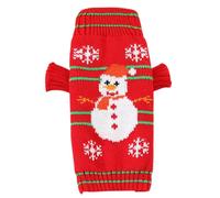 Christmas Puppy Sweaters, Christmas Warm Dog Sweater Dog Shirts, Breathable Dog Cloth Pet Accessories for All Breeds Cats Dogs
