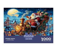 Christmas Puzzle 1000 Piece Impossible Puzzle for Adults, Family Activity & Challenging Toy 52x38cm/1000pcs