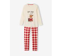 Christmas Pyjamas for Men, "Happy Family" Capsule Collection ecru