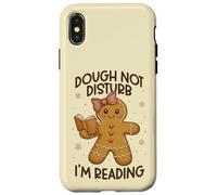 Christmas read, cozy bookish xmas girl reader ugly gift Case for iPhone X/XS