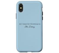 Christmas read, cozy bookish xmas girl reader ugly gift Case for iPhone X/XS