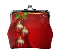 Christmas Red Lantern Small Makeup Bag for Purse, Mini Portable Cosmetic Bags, for Gym and Daily Use