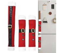 Christmas Refrigerator Door Handle Cover - 3 Packs Marihanas Marrillo Handling For Cabinet | Christmas Cabinet Knobs Covers, Handless Covers Ref