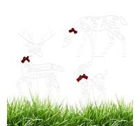 Christmas Reindeer Outdoor Decor,Backyard Holiday Decoration,Holiday Garden Decoration - for Homeowners Neighborhood Front Yard Winter Garden Porch Lawn Patio Backyard Driveway Family Activity