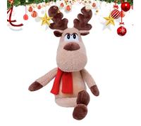 Christmas Reindeer Plush Doll, 50 cm Cuddly Christmas Deer Plush Toy, Skin-friendly And Soft, Not Easy To Shed, For Indoor Home Livingroom Sofa Floor Kids Friends Family