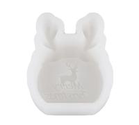 Christmas Reindeer Silicone Mold Reindeer Shape Silicone Mold Baking Tool for Epoxy Resin Soap Making Christmas Decorative