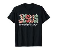 Christmas Religious Christian Jesus Is The Reason For Season T-Shirt