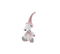 Christmas Remi Rat Pink White Soft Plush Cartoon Style Rat Toy Decoration Xmas