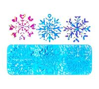 Christmas Resin Molds Beautiful Snowflake Ornaments Silicone Pendant Silicone Texture Perfect