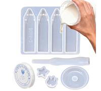 Christmas Resin Molds - Non-Stick Moulding Tool Easy Release Craft Mould for Making Dish Mats - for Soap Clay Plaster Pot Holder Hot Cushion Pot