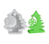 Christmas Resin Molds Silicone | Christmas Decor Snowflake Candle Making Molds - Craft Supplies Maker for Plaster Wax Holiday Art Projects Office Desk Home Decor Party Decorations