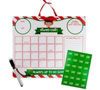 Christmas Reward Chart Wipe Clean Board with Pen and Stickers Naughty or Nice 0862