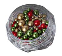 Christmas Rhinestones Supplies Round Pearls Accessories Diamonds Rhinestone For Women Decoration