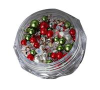 Christmas Rhinestones Supplies Round Pearls Accessories Diamonds Rhinestone For Women Decoration