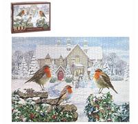 Christmas Wooden Jigsaw Puzzle 1000 Piece - Various Macneil Designs