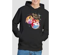 Christmas Royal And Bright Cinderella, Ariel Hoodie Black Cinderella Black XXL